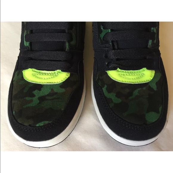 Deena & Ozzy Camo High-Top Sneakers Shoes Size 7 - Picture 4 of 7